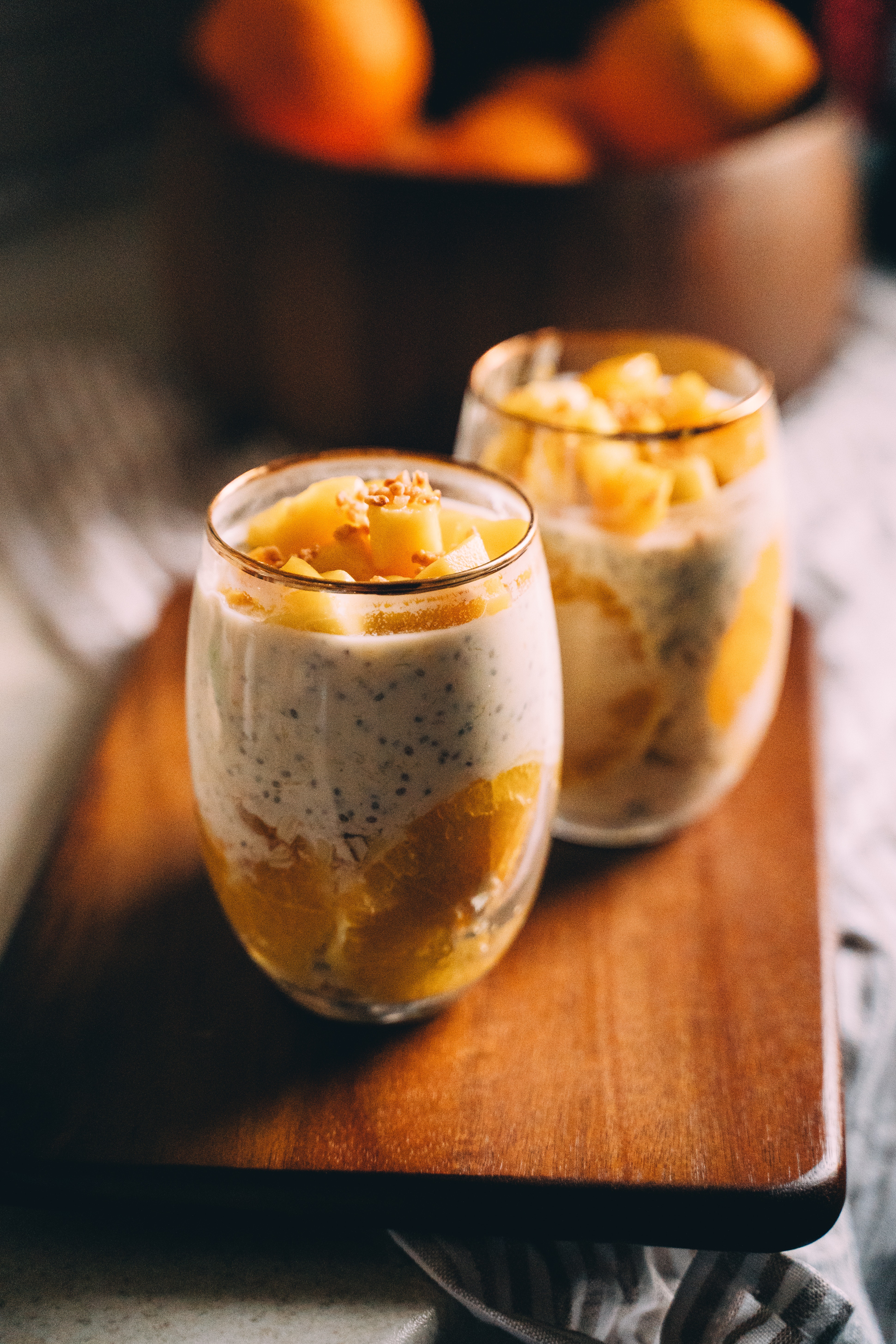 Shift Orange Chia Pudding